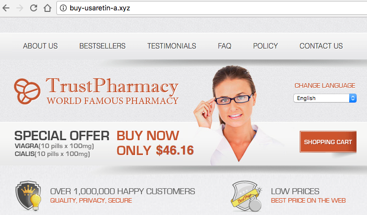 Pharma website